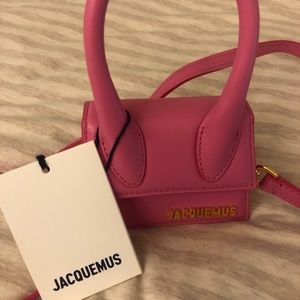RARE pink JACQUEMUS Le Chiquito Bag - 100% authentic - BRAND NEW
